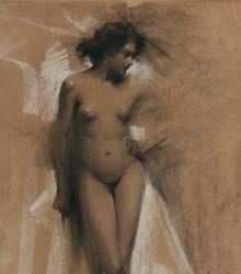 Nude woman